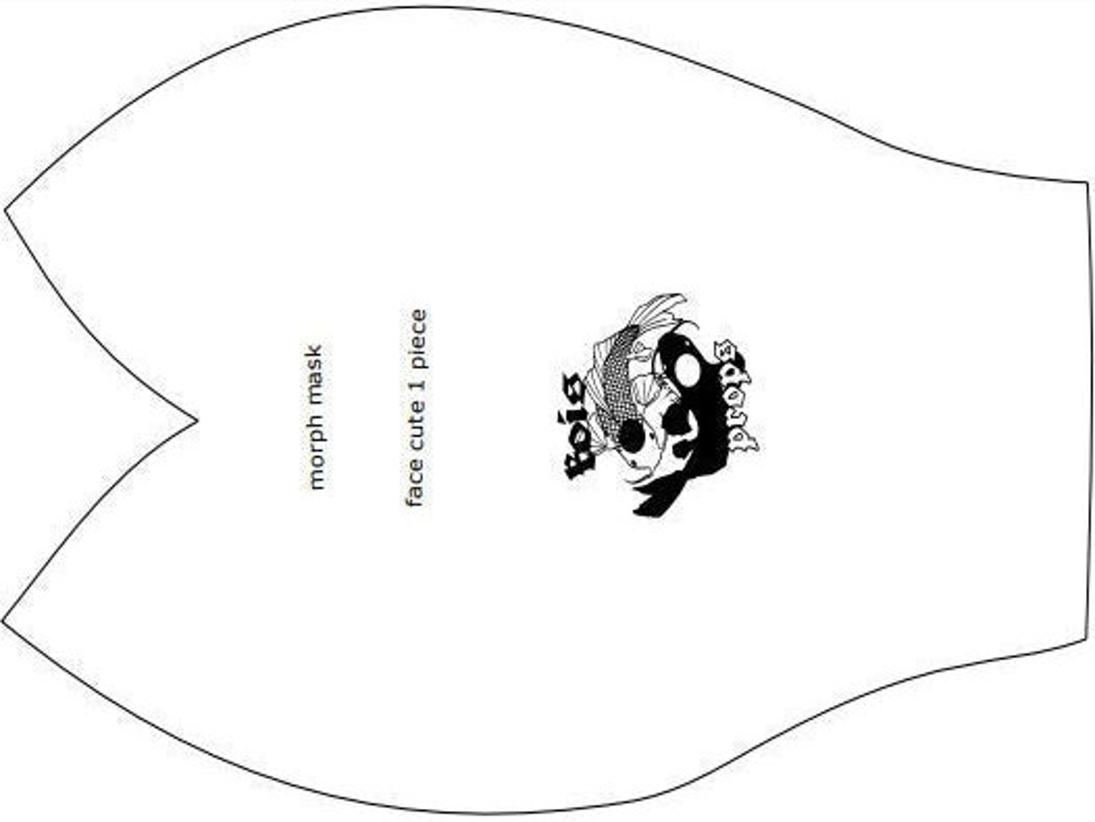 Zentai Mask Pattern Etsy