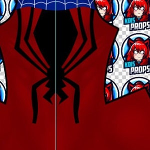 Flipside spiderman pattern