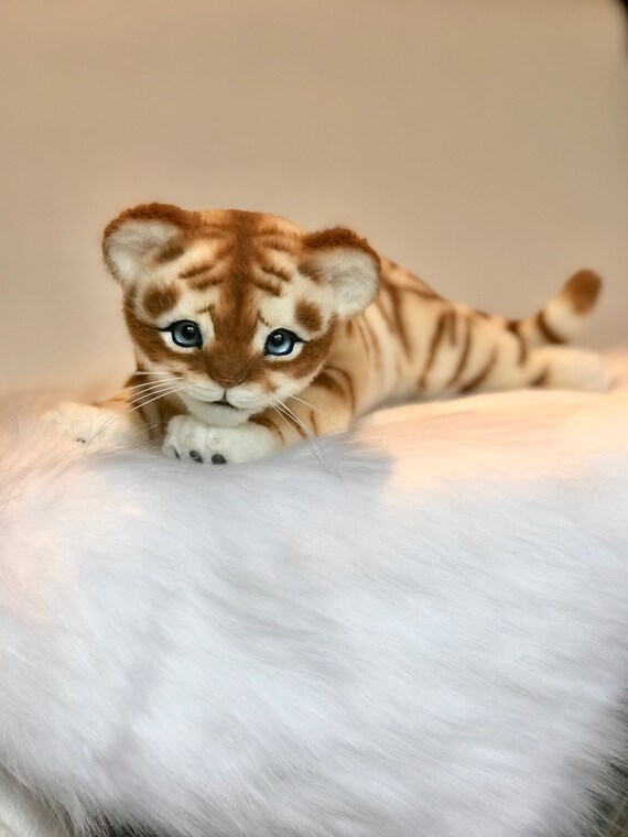 Fur tiger toy hotsell
