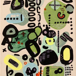 Abstract Contemporary Digital Wall Art