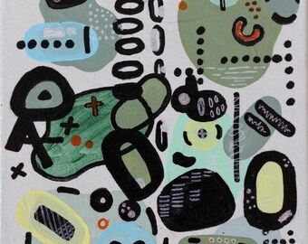 Abstract Contemporary Digital Wall Art