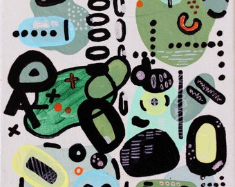 Abstract Contemporary Digital Wall Art