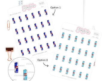Krachtdrankjes | Plannerstickers | Koude dranken | IJsdrankjes | Zomerdrankjes |