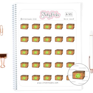 Fresh Delivery | Planner Stickers | Boxes | Food Boxes | Food Delivery |