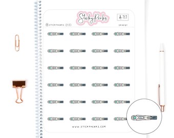 Medische injectie 5 | Medicijnen | Gezondheid en welzijn | Spuit | Medicatie | Plannersticker