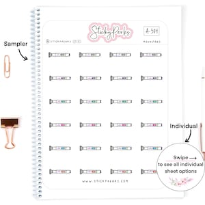 Medical Injection 1 | Medicine | Health and Wellness | Syringe | Medication | Diabetes | Planner Sticker