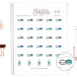 Contacts | Planner Stickers | Eye care | Replacement | Solution