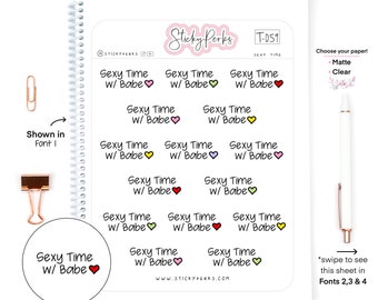Sexy tijd | Script | Kleine tekst | Afspraakje | Romantiek | Liefde | Seks |