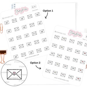 Buste/Adesivi Planner/Posta/Lettere/Lettera importante/Spedizione/Happy Mail/