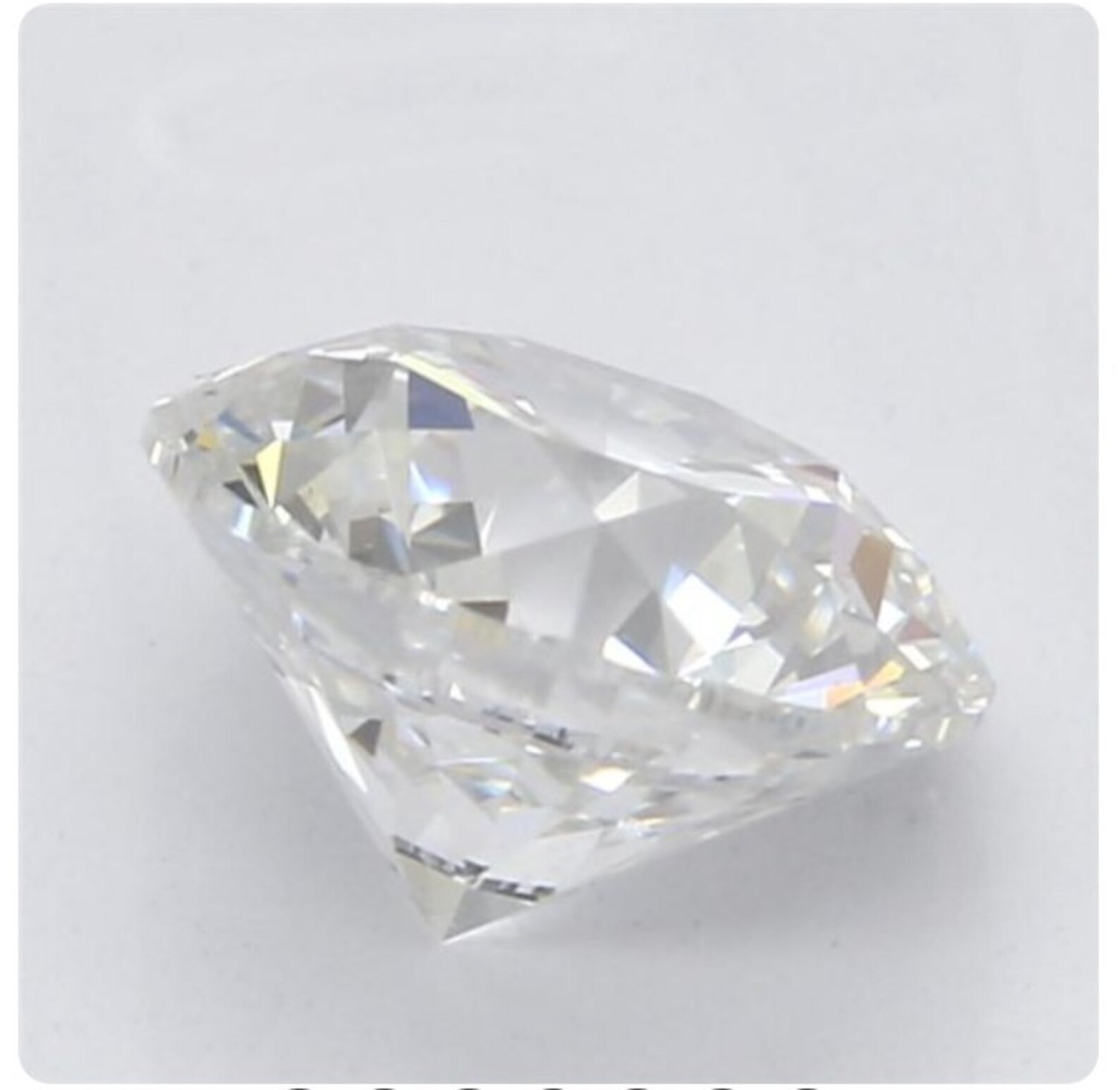 1 CT Loose Diamond Lab Grown VS1 E Color Ideal Cut Etsy