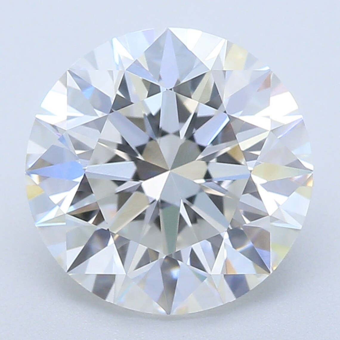 2CT Loose Diamond Lab Grown VS2 G Color Ideal Cut 2.00 CT Lab Diamond 8mm Round Cut Diamond Etsy