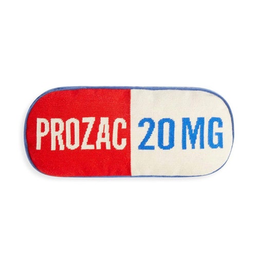 Jonathan Adler Prescription Xanax Pillow Etsy