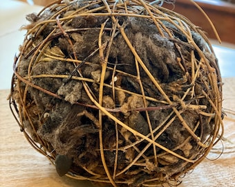 Alpaca Fiber Bird Nesting Ball