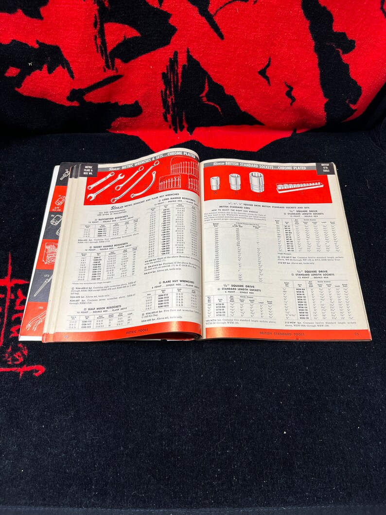 Snapon Tools Catalog. 1972. Canadian. Complete. Etsy
