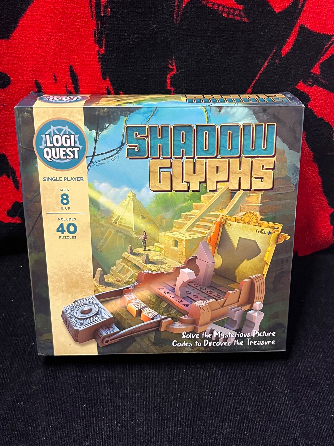 Shadow Glyphs Board Game. Single Player. Complete. Very Good Etsy