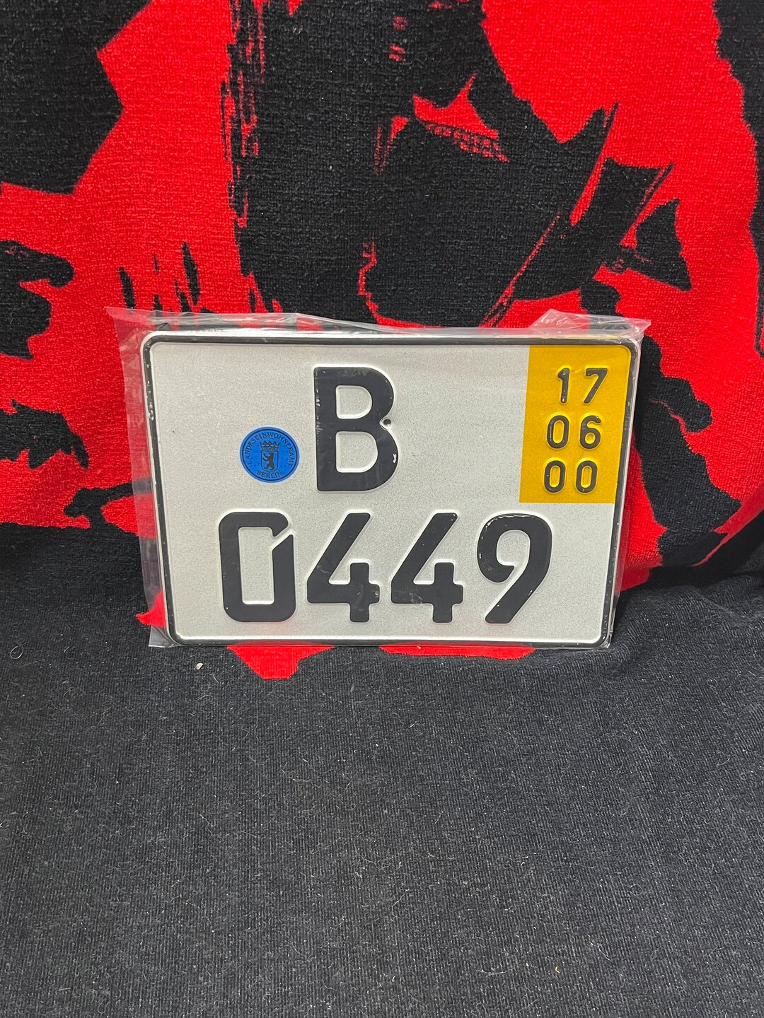Vintage German Licence Plate. Berlin. Good Condition. Etsy