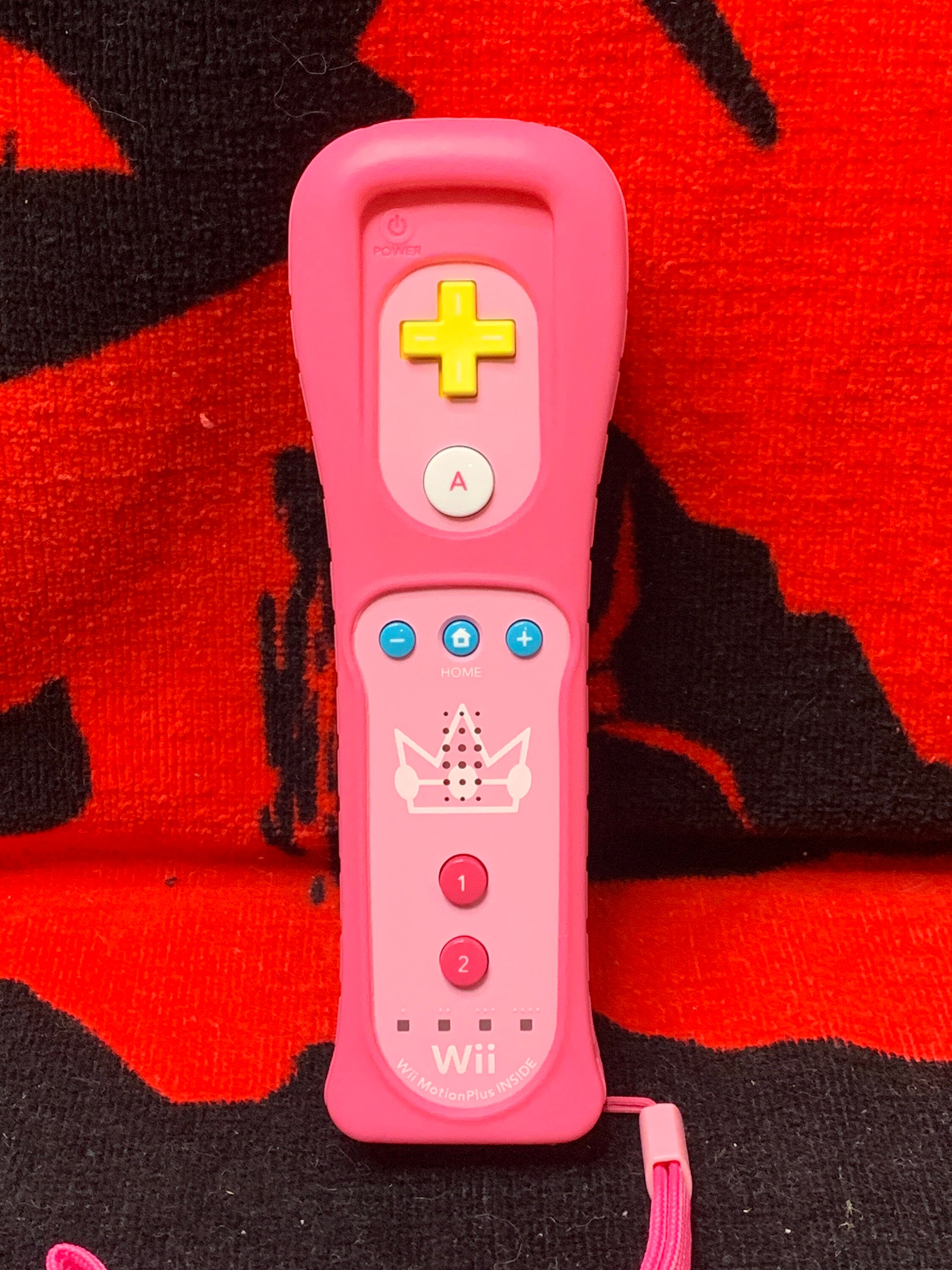 Nintendo Wii Motion Plus Controller Pink Remote RVL036 Authen Selling