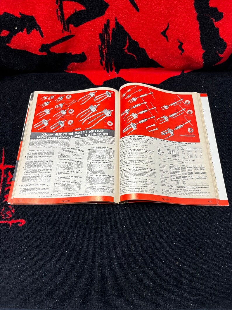 Snapon Tools Catalog. 1972. Canadian. Complete. Etsy