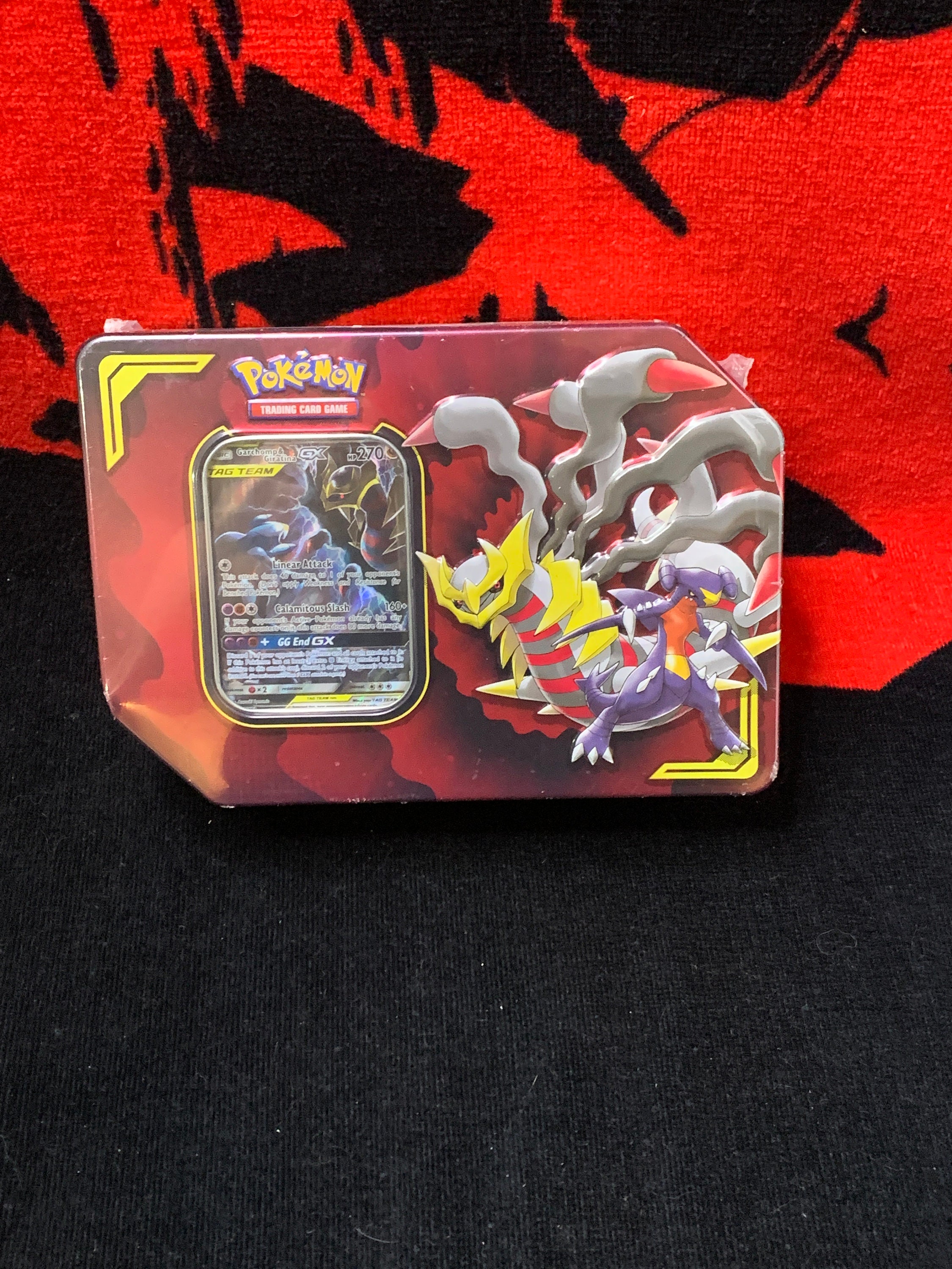 Pokemon Mysterious Power Tin - Ho-Oh GX with Burning Shadow Mini Binder 