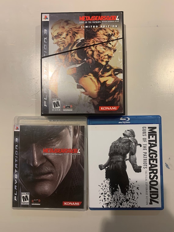 Playstation 3. Metal Gear Solid 4. Limited Edition. V.G. 