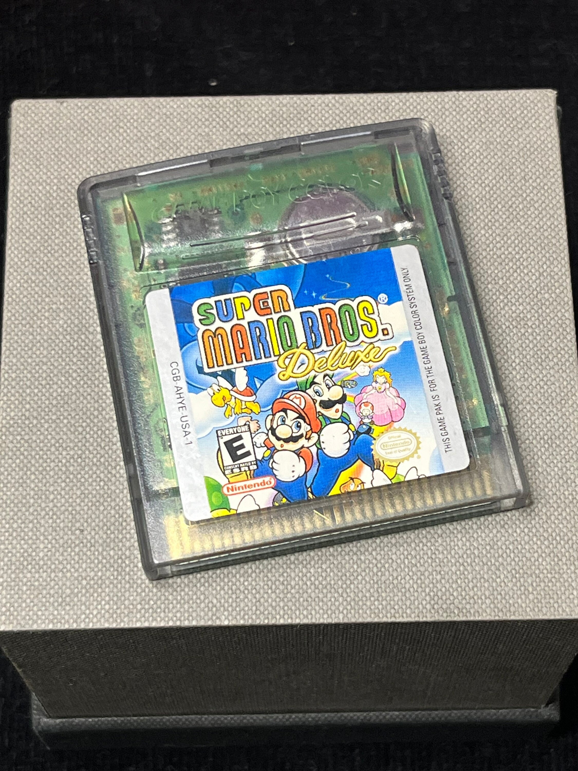 Game Boy Color. Super Mario Bros. Deluxe. Fully Tested. Authentic Etsy