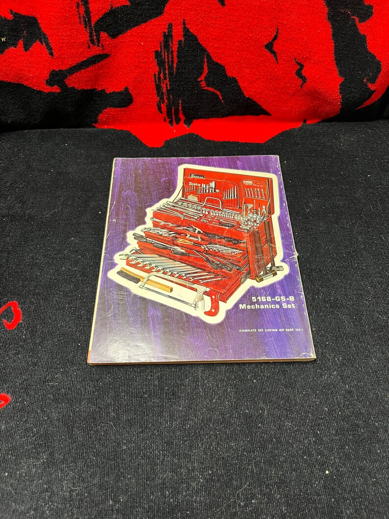 Snapon Tools Catalog. 1972. Canadian. Complete. Etsy