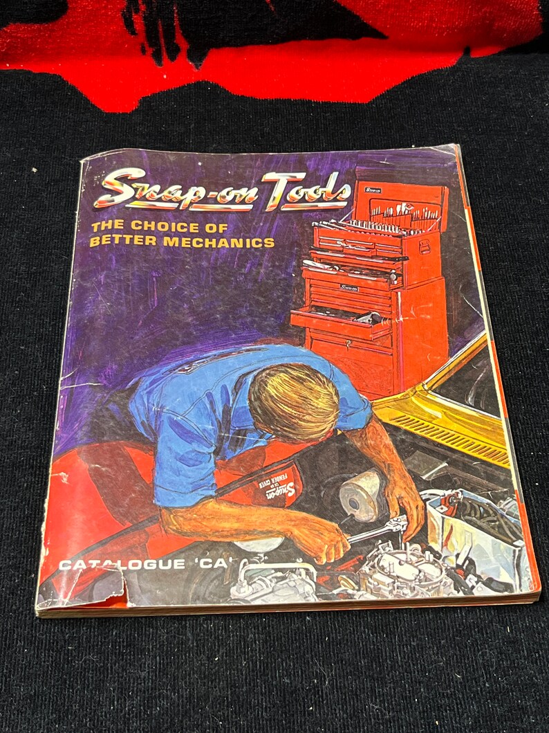 Snapon Tools Catalog. 1972. Canadian. Complete. Etsy