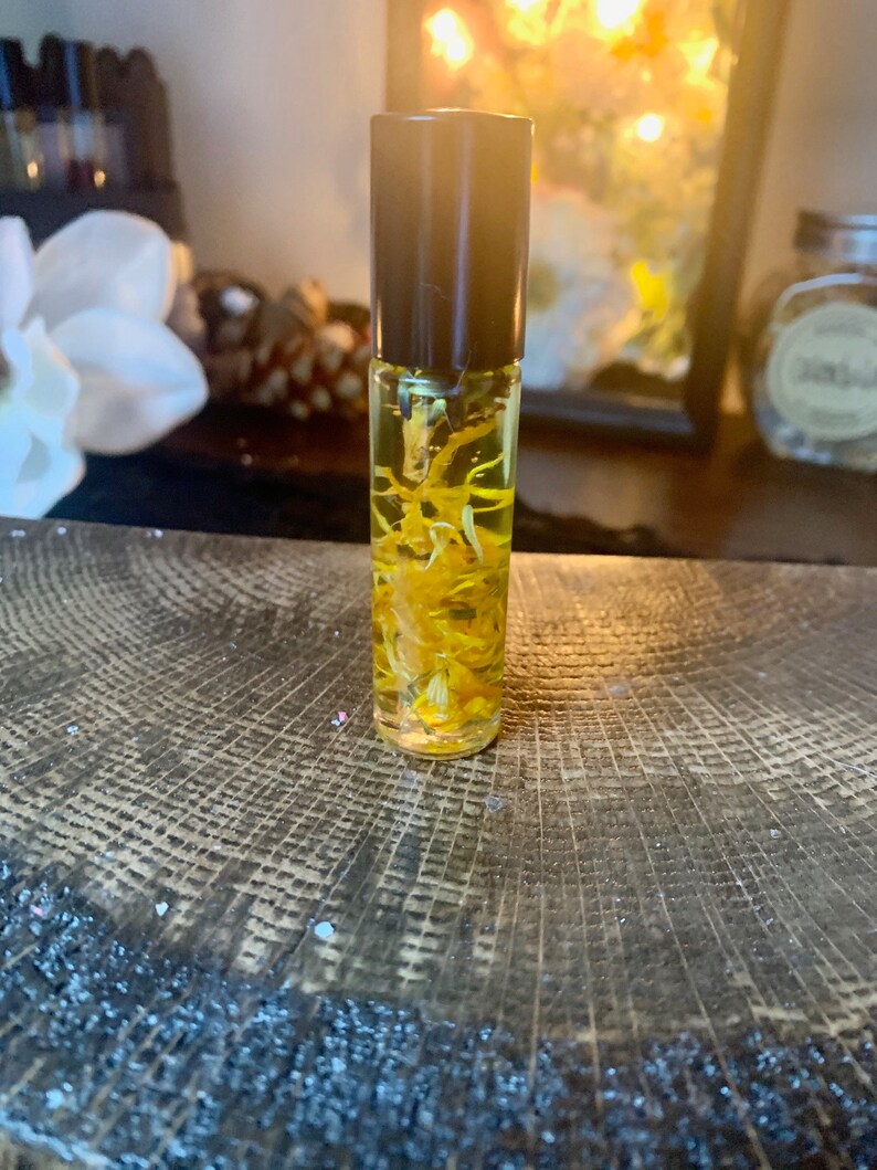 Floral Aromatherapy Roller Balls Etsy
