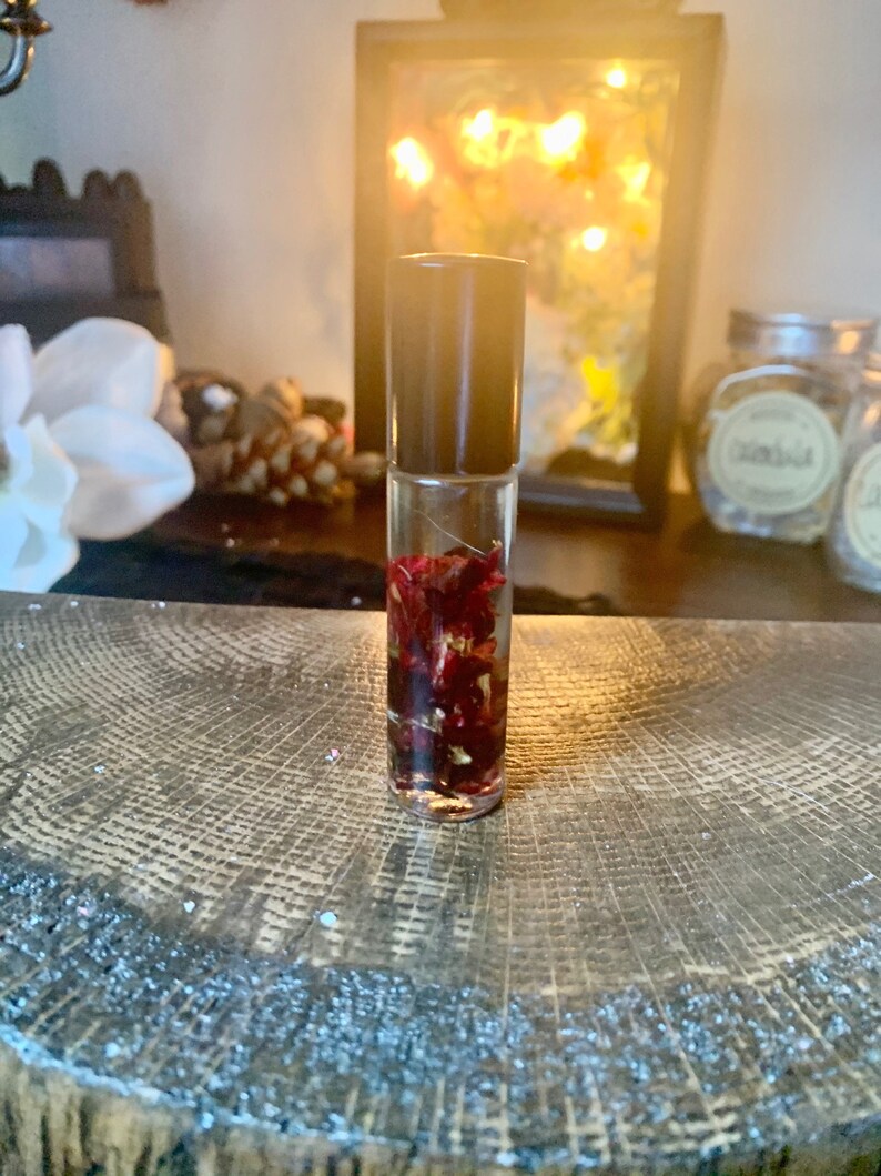 Floral Aromatherapy Roller Balls Etsy