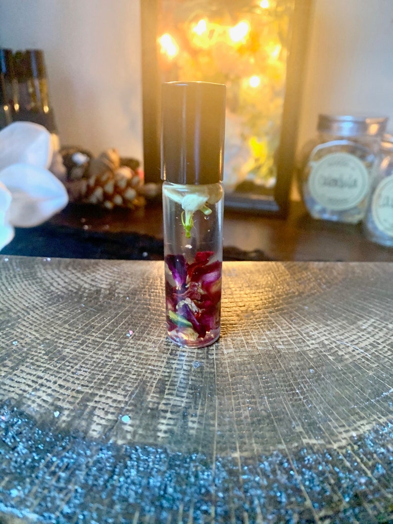 Floral Aromatherapy Roller Balls Etsy