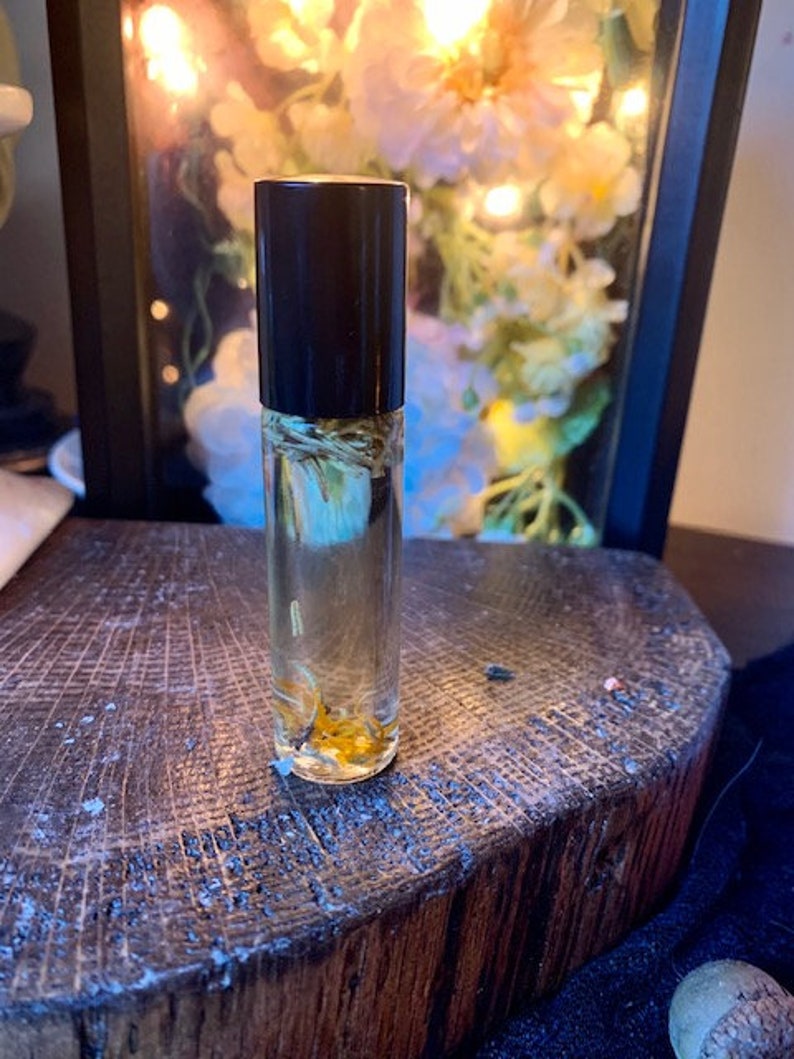 Floral Aromatherapy Roller Balls Etsy