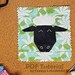 Happy Sheep Quilt Block Pattern Baby Quilt Block Patterns Farm Animal ...