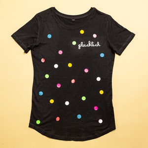 T-shirt I Ladies Fit Tee I happy