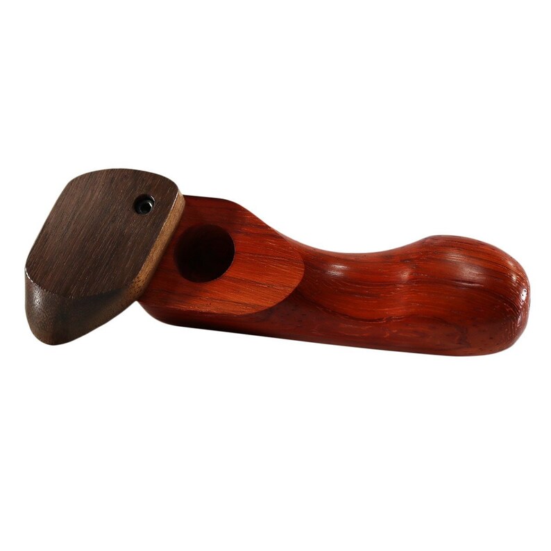 3.5 Wooden Smoking Pipe w/ Swivel Lid WW16 U.S.A. Etsy