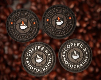 Coffee & Photography 1.25" PVC Ranger Eye Bought as singles