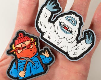 Snowman / Yukon PVC Ranger Eye SET - Morale Patches