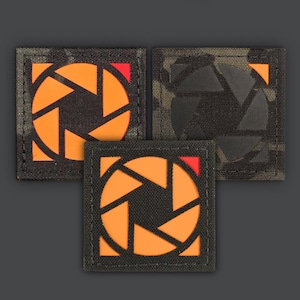Abenteuer Fotografie Laser Cut Aufnäher / Patches
