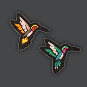 Hummingbird PVC Ranger Eye SET - Morale Patches