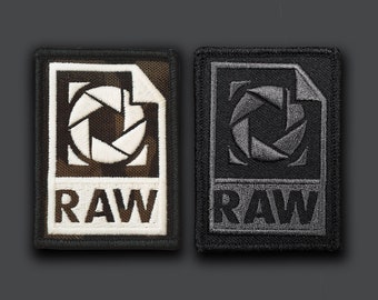 Photography - Embroidered Shoot RAW Patches