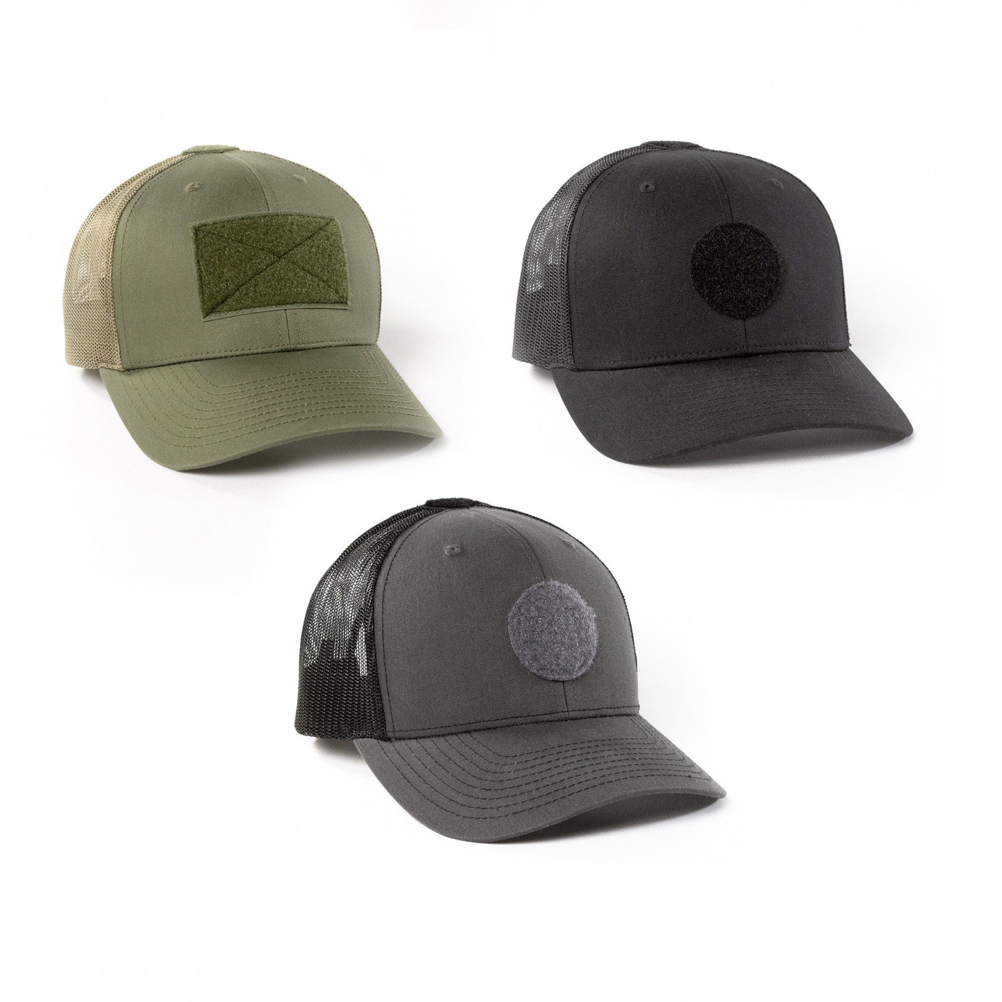 Solid Color Hats Snap Back Custom Patch Panel Low Profile