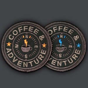 Coffee and Adventure patches