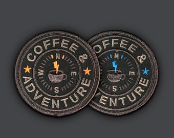 Coffee and Adventure patches