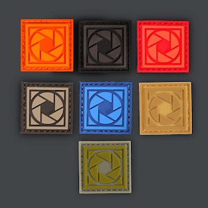 Fotografía Parches para ojos de Ranger de PVC de 1,25" - ¡Comprados por unidad!