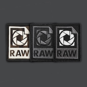 Fotografie: geborduurde shoot RAW-patches
