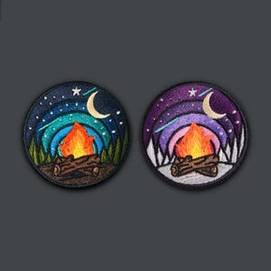 シンプルライフ「キャンプファイヤー」モラールパッチ