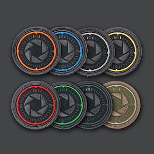 Adventure Photography Morale Patches - Die KAMERA Farbserie