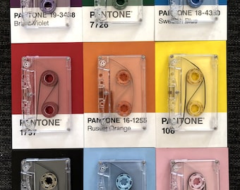 8 SECONDS TAPELOOP cassette - CUSTOMIZABLE color wheels - Chrome Type 2