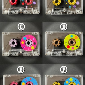 Cinta de 9 segundos en bucle con extensión de color (casete sin fin tipo 2)