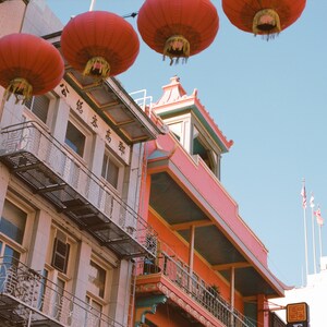 11&quot;x14&quot; Matted Print of San Francisco Chinatown