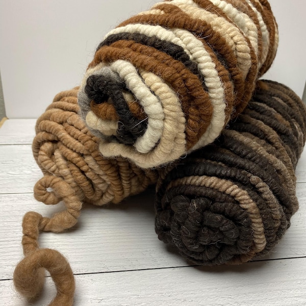 Super Chunky Core Spun 100% Alpaca Rug Yarn